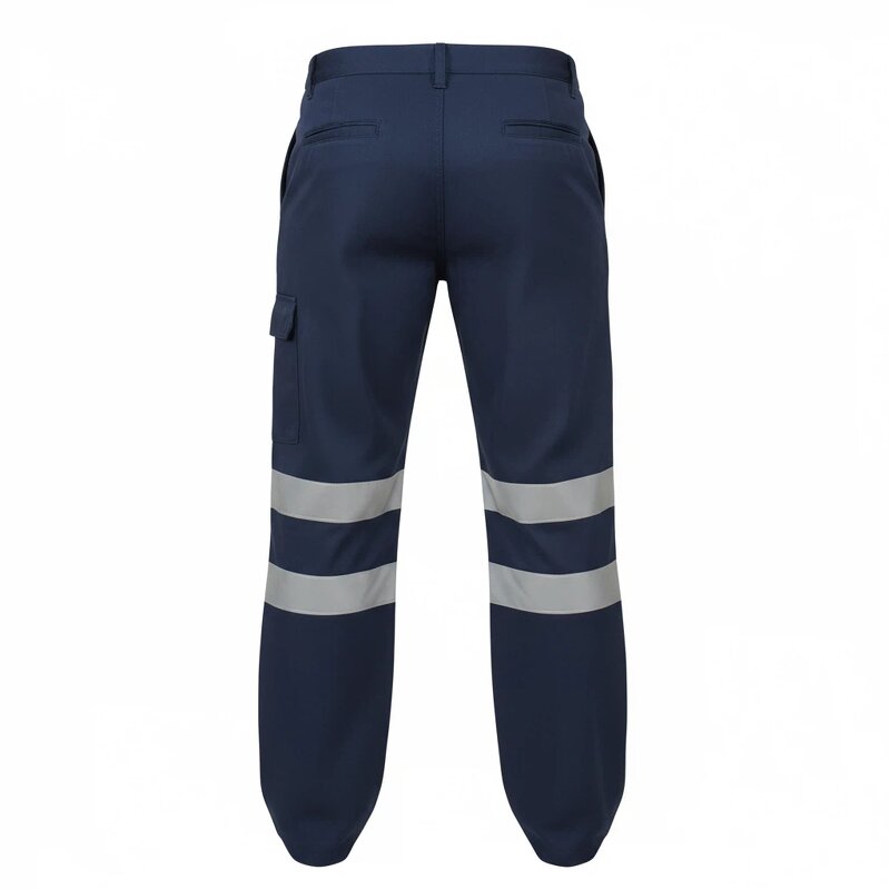 Flame-Retardant Work Pants Factory - Cotton with High-Vis Reflective Strips