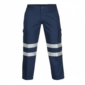 Flame-Retardant Work Pants Factory - Cotton with High-Vis Reflective Strips