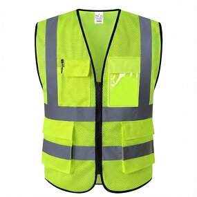 High-Visibility Safety Vest Manufacturer - ANSI/ISEA 107-2020 Mesh