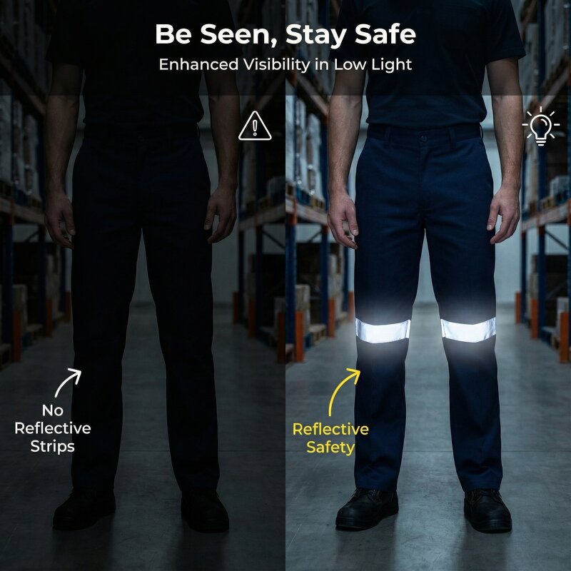 Reflective Safety Pants Manufacturer - High Visibility for Construction Use
