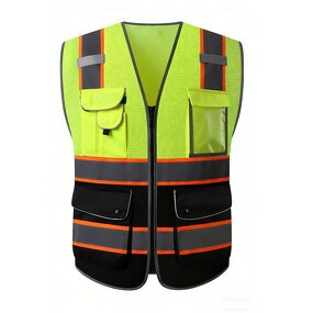 High-Vis Mesh Safety Vest Factory - ANSI/ISEA 107-2020 Color-Block