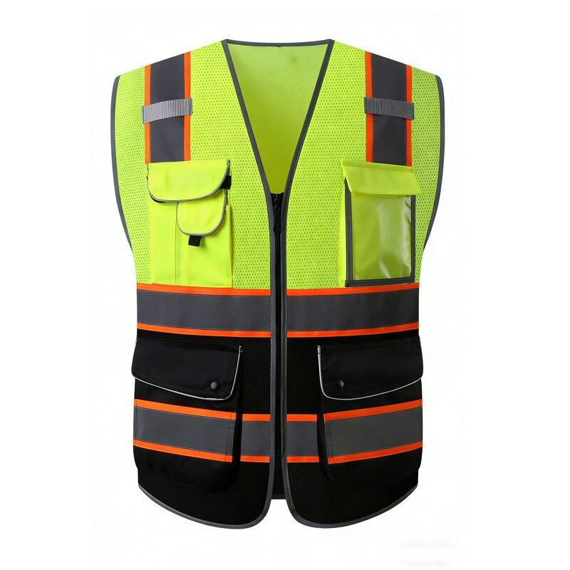 High-Vis Mesh Safety Vest Factory - ANSI/ISEA 107-2020 Color-Block