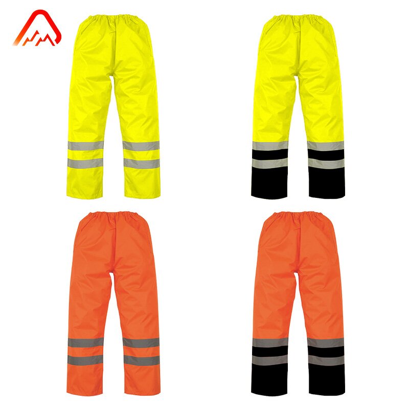 Reflective Safety Rain Pants Manufacturer - ANSI Class 2 EN ISO Class 2