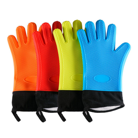 Silicone Oven Mitts Factory - Thickened Anti-Scald for Baking Kitchen