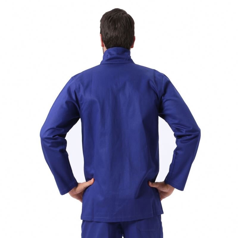 Welding Jacket Clothing Manufacturer - Heavy Duty Golden Split Cowhide Leather