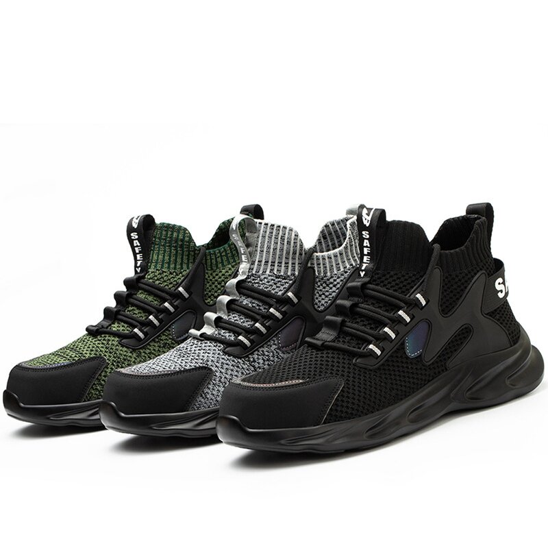 Steel Toe Safety Sneaker Factory - Anti-smash Puncture-Proof New Design