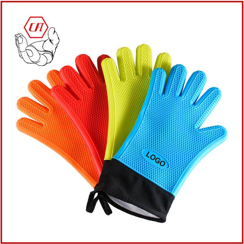 Silicone Oven Mitts Factory - Thickened Anti-Scald for Baking Kitchen