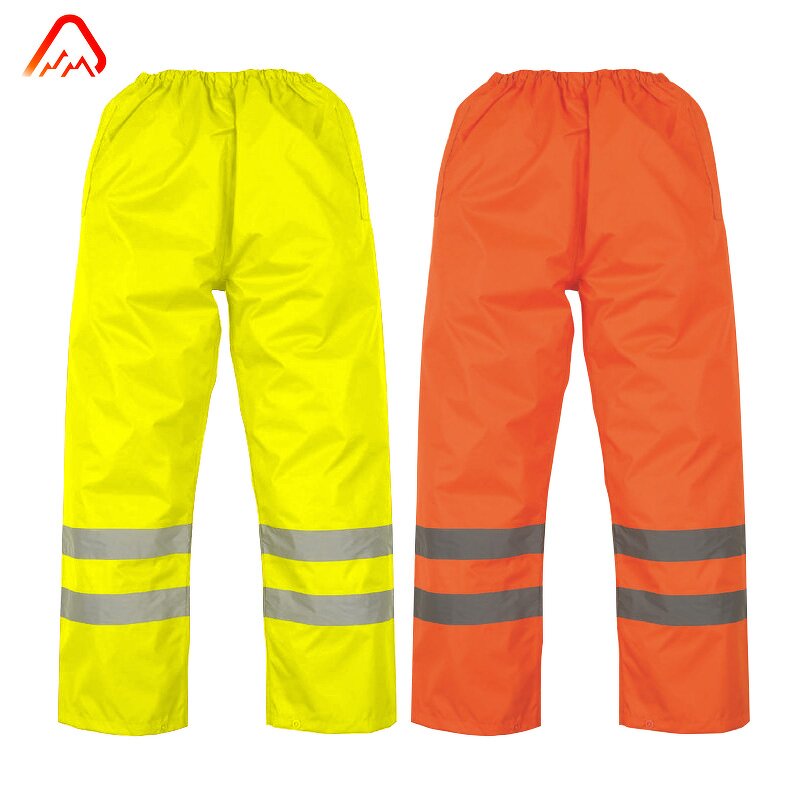 Reflective Safety Rain Pants Manufacturer - ANSI Class 2 EN ISO Class 2