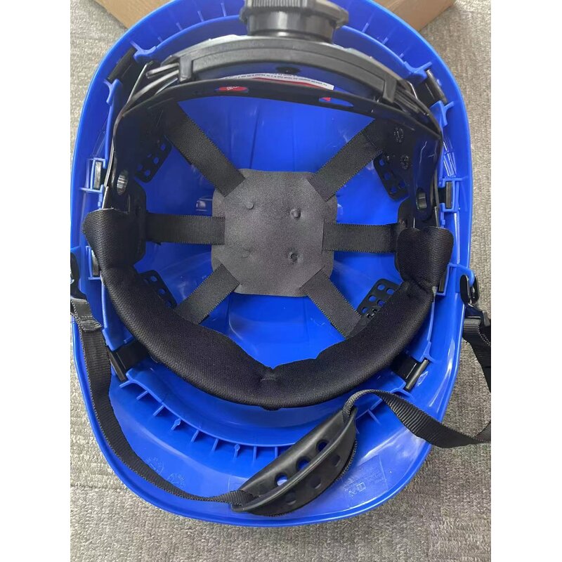 Safety Hard Hat Manufacturer - CE EN397 Vented Ratchet Buckle 6 Point