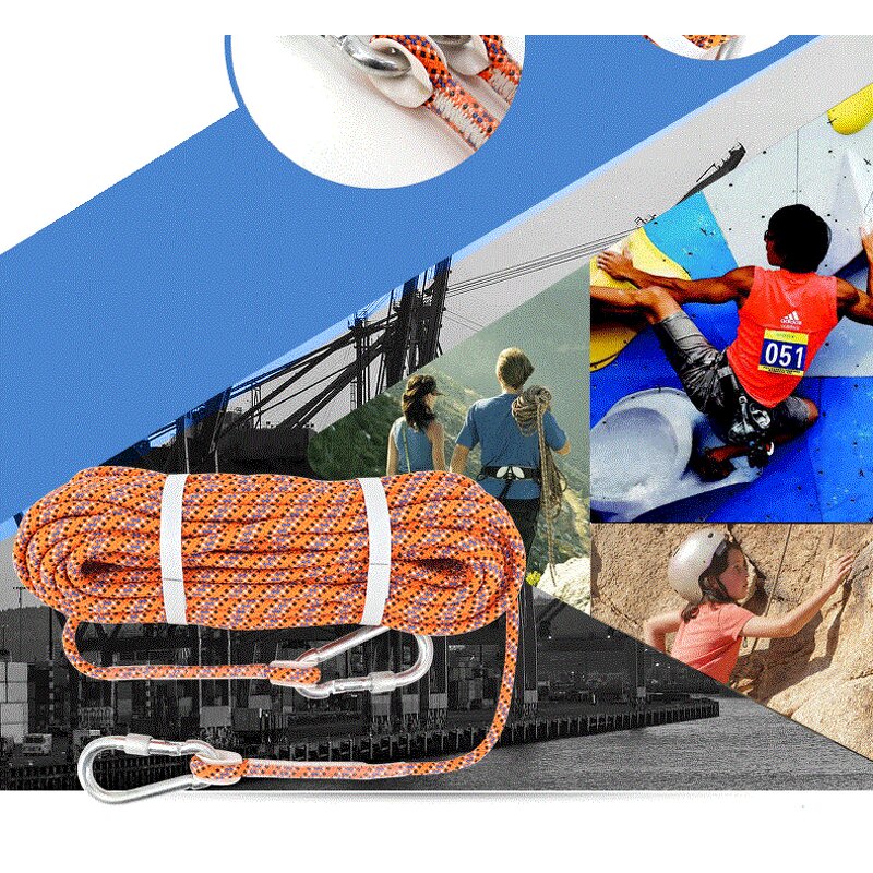 Escape Safety Rope Factory - CE Approved Wear-resistant Aerial Work