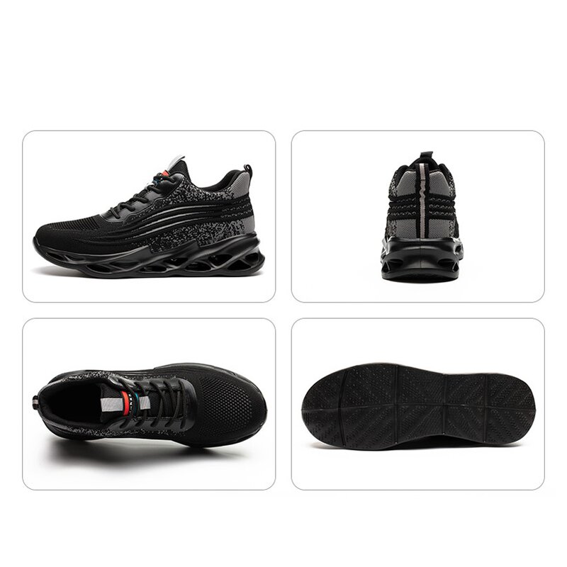 Impact Resistant Safety Shoe Manufacturer - Casual Trainers Fly Knit Steel Toe