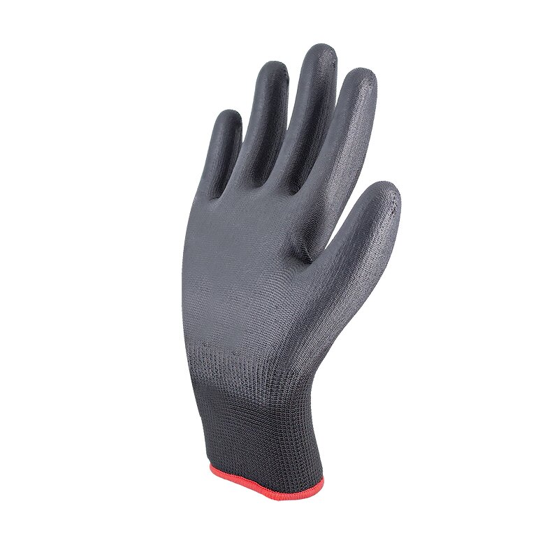 13 Gauge Polyester Gloves Manufacturer - PU Dipping EN388 Certified