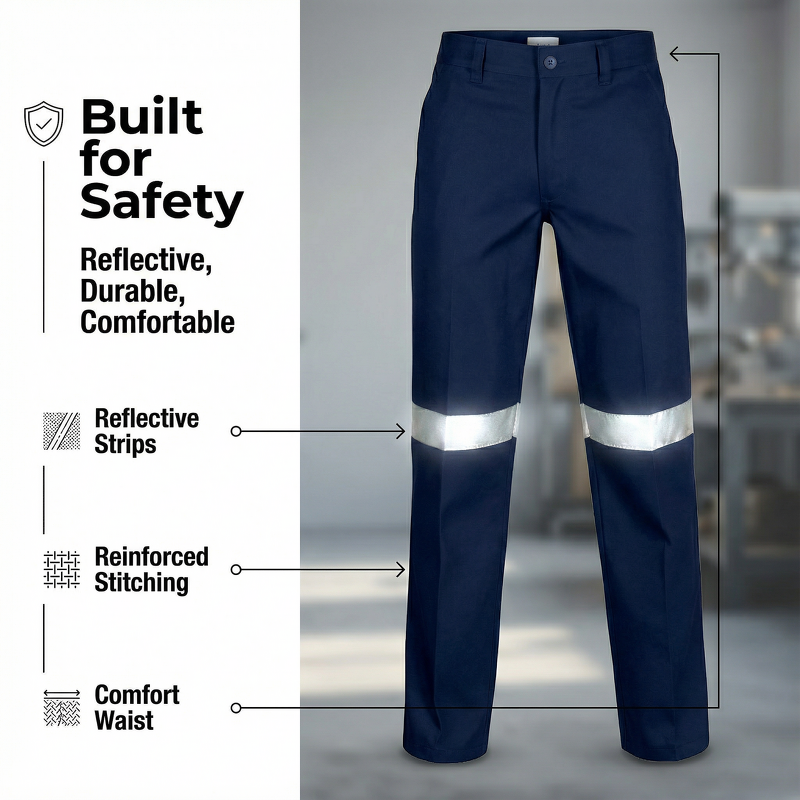 Reflective Safety Pants Manufacturer - High Visibility for Construction Use