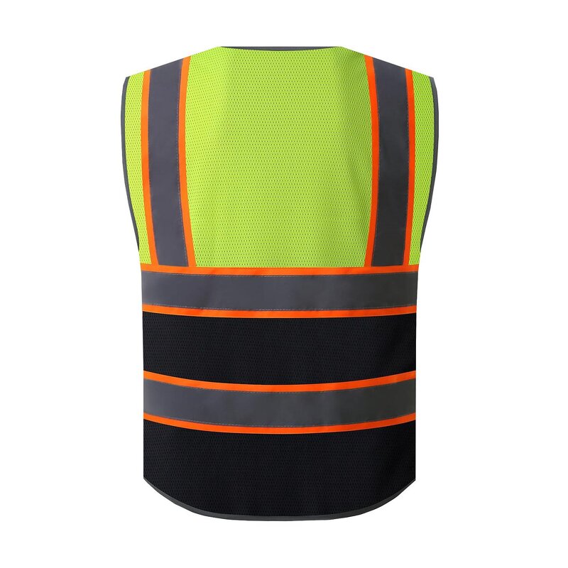 High-Vis Mesh Safety Vest Factory - ANSI/ISEA 107-2020 Color-Block