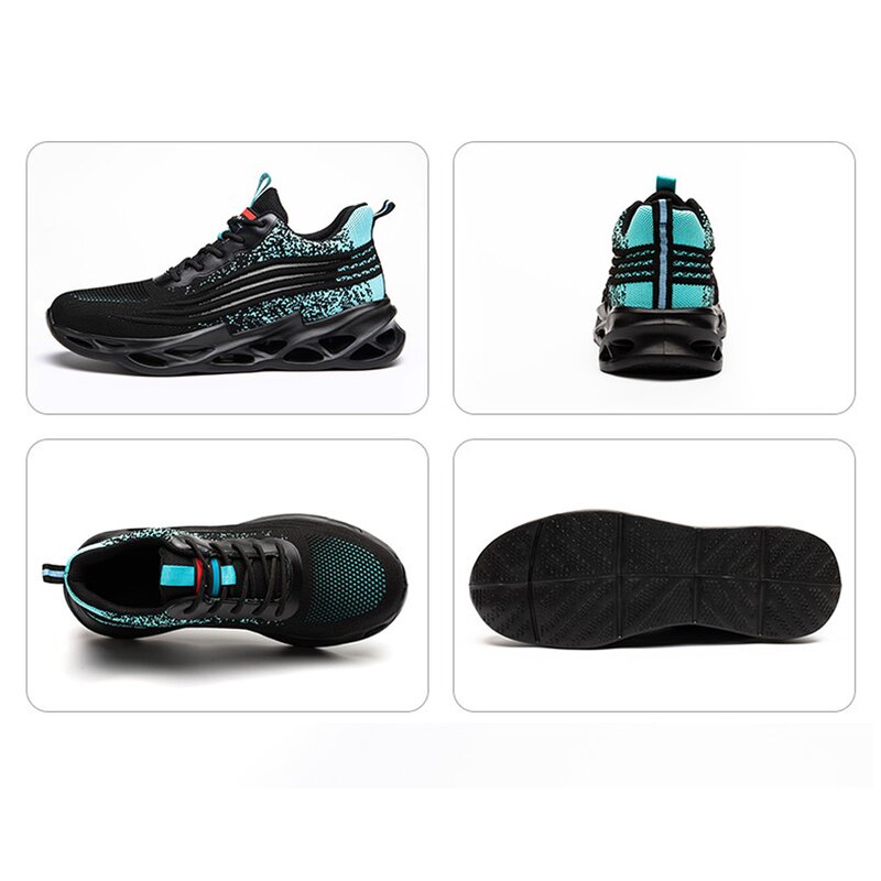 Safety Shoe Casual Trainers Factory - Hot Sale Breathable Fly Knit Steel Toe