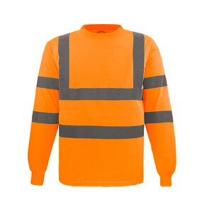 High Vis Polo Shirt Manufacturer - Two Tone Reflective Strips Mesh
