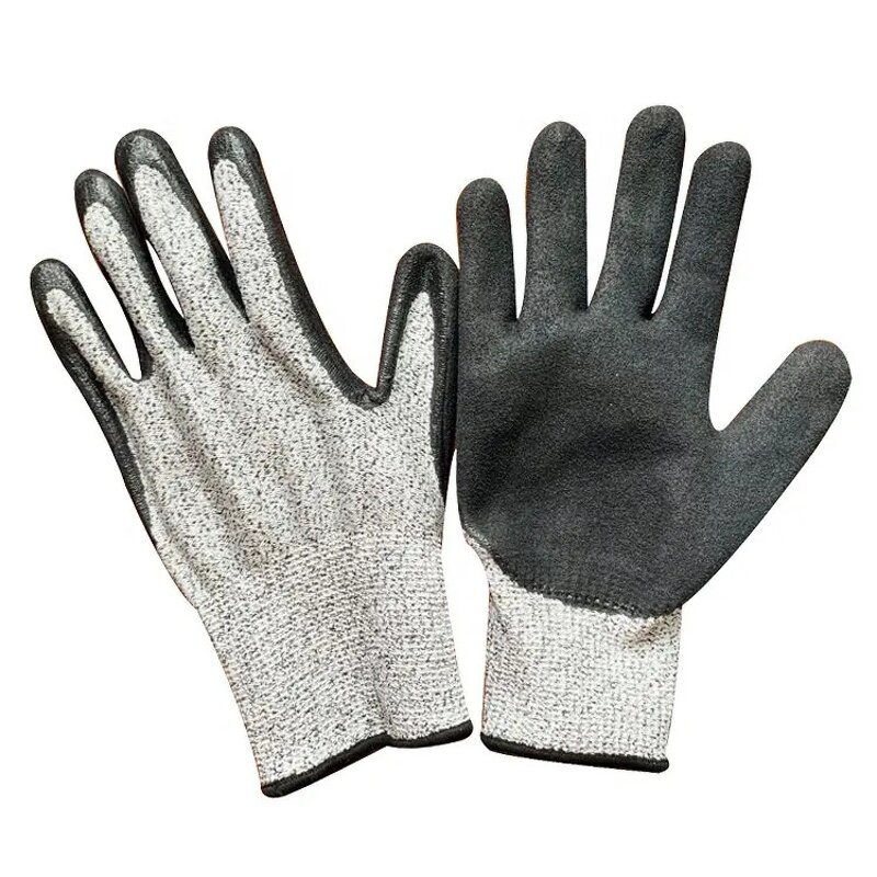 Cut Resistant Safety Gloves Factory - ANSI A5 EN388 13G Touchscreen
