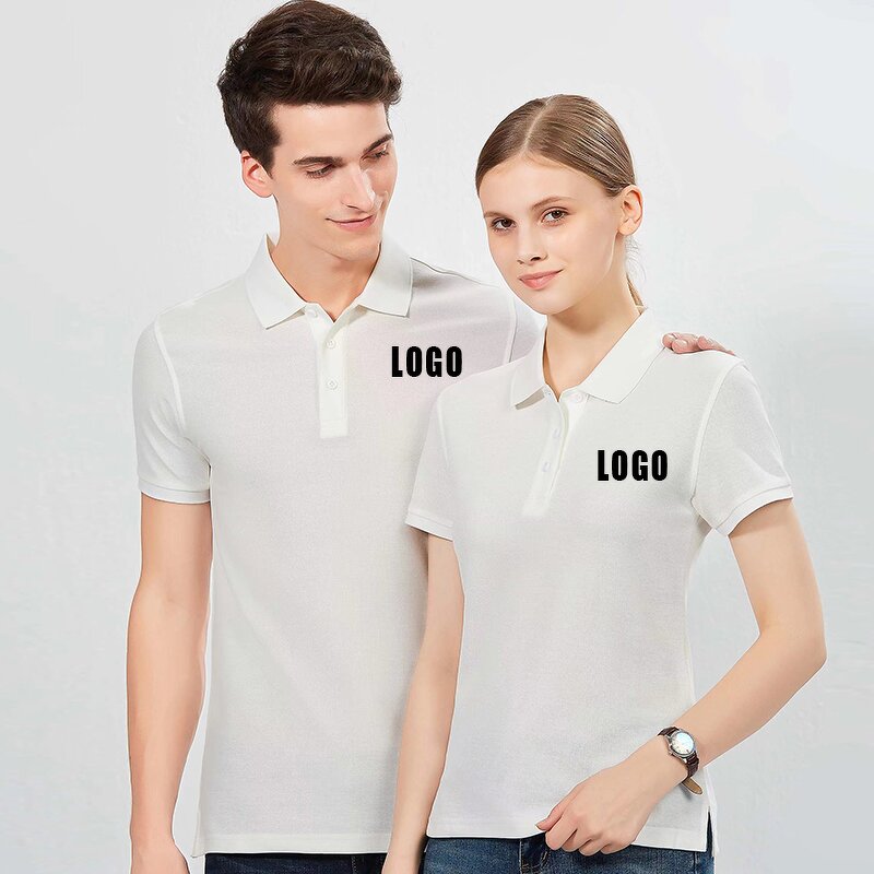 Men's Polo Shirts Factory - Customized Logo Short Sleeve Cotton Pique