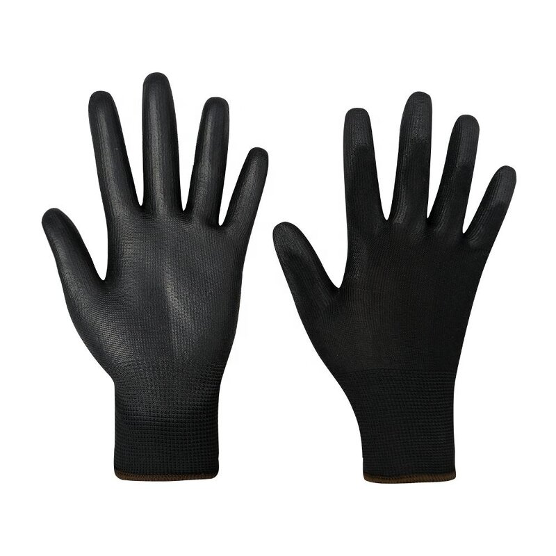 13 Gauge Polyester Gloves Manufacturer - PU Dipping EN388 Certified