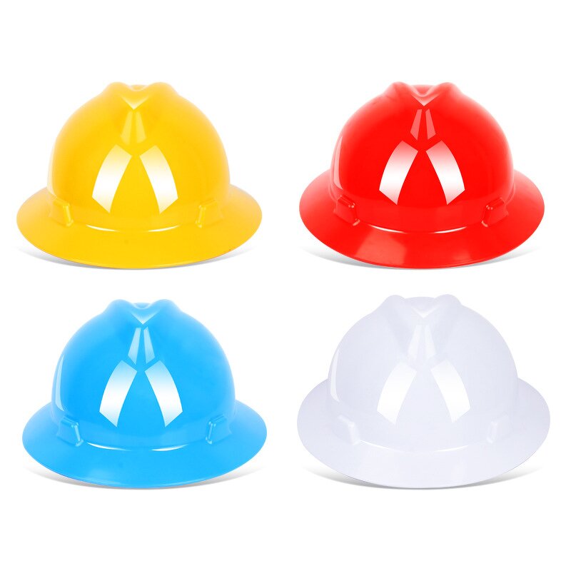 HDPE Safety Helmet Manufacturer - Custom Printed Wide Brim Hard Hats