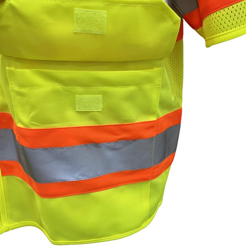 High Visibility Mesh Safety Vest Manufacturer - ANSI ISEA EN ISO 20471 Class 3