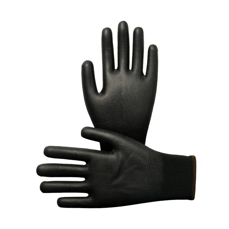 13 Gauge Polyester Gloves Manufacturer - PU Dipping EN388 Certified