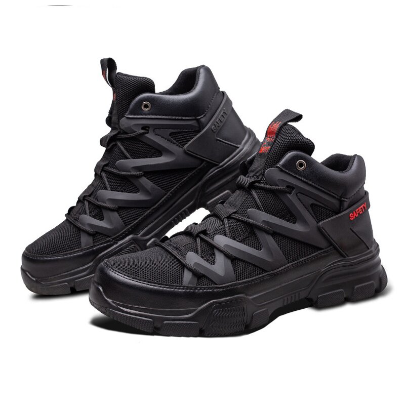 Industrial Safety Shoe Factory - Custom Logo Steel Toe Fashion Work Shoes