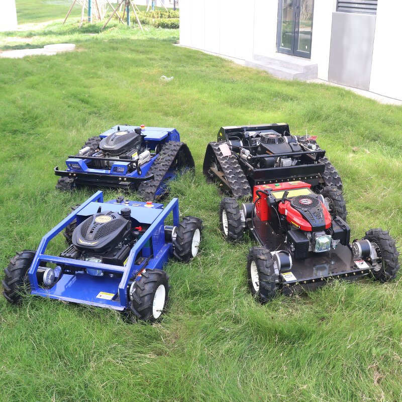 Remote Control Lawn Mower Supplier - All Terrain Crawler Weed Mower