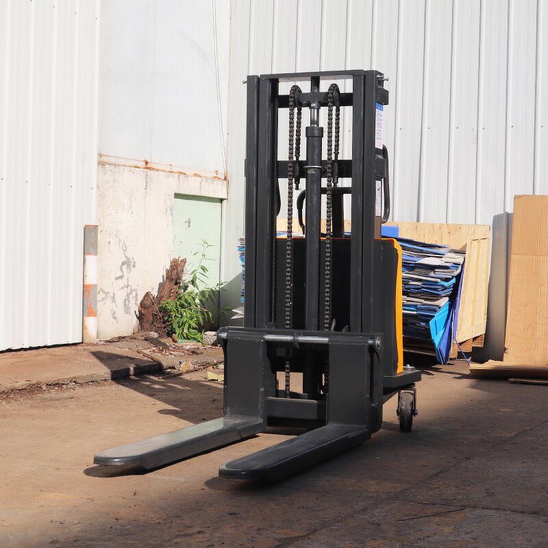 Electric Stacker Crane Supplier - 1-2 Ton Walking Support Leg Stacker