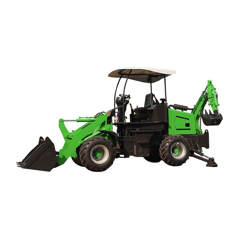 Backhoe Loader Manufacturer - EPA Engine 4x4 Mini Backhoe Loader