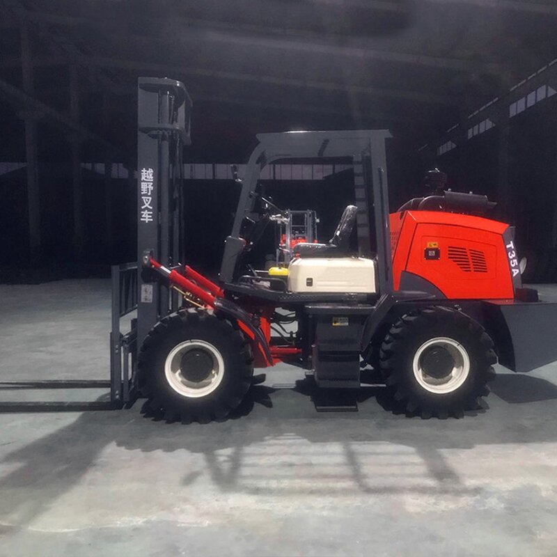 Rough Terrain Forklift Factory - 3.5 Ton Four-Wheel Drive Forklift