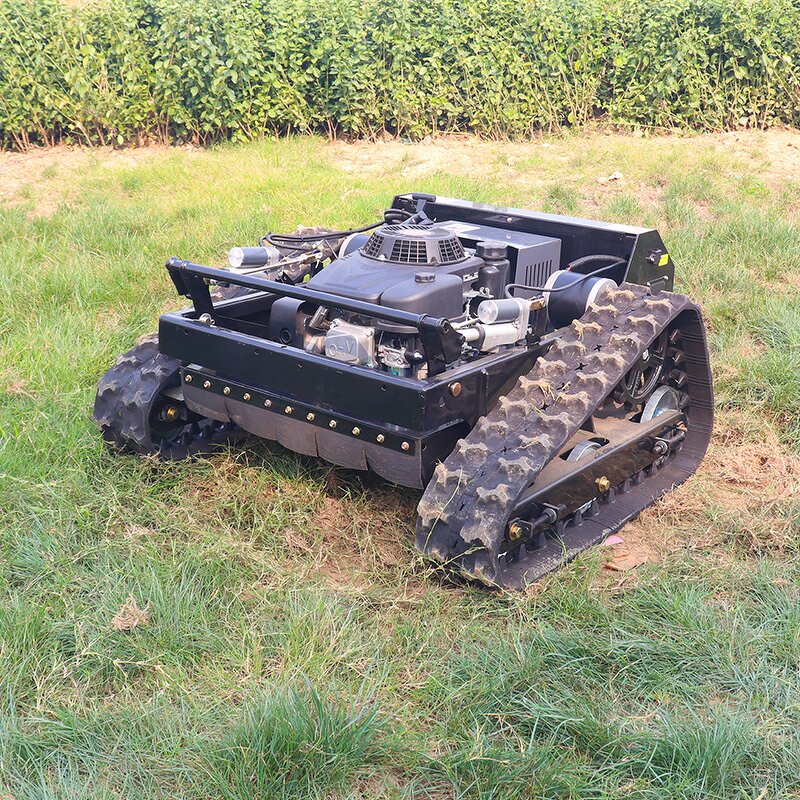 Remote Control Lawn Mower Supplier - Automatic Crawler Farm Mower