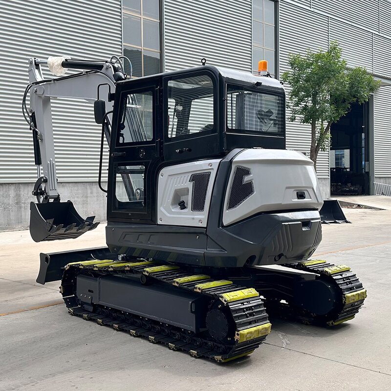 Mini Excavator Manufacturer - 6.5 Ton Kubota Engine Farm Digger