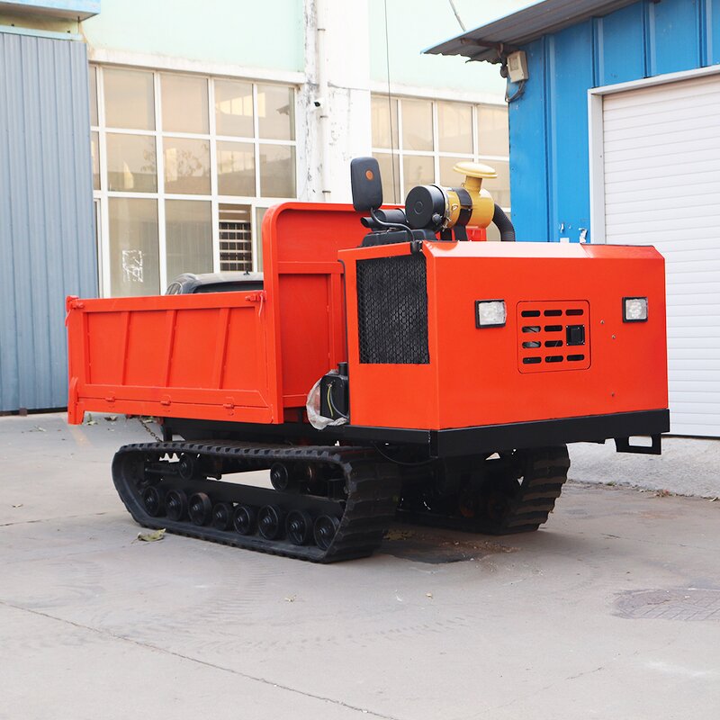 Walk-behind Dump Truck Manufacturer - Small Crawler Dump Truck