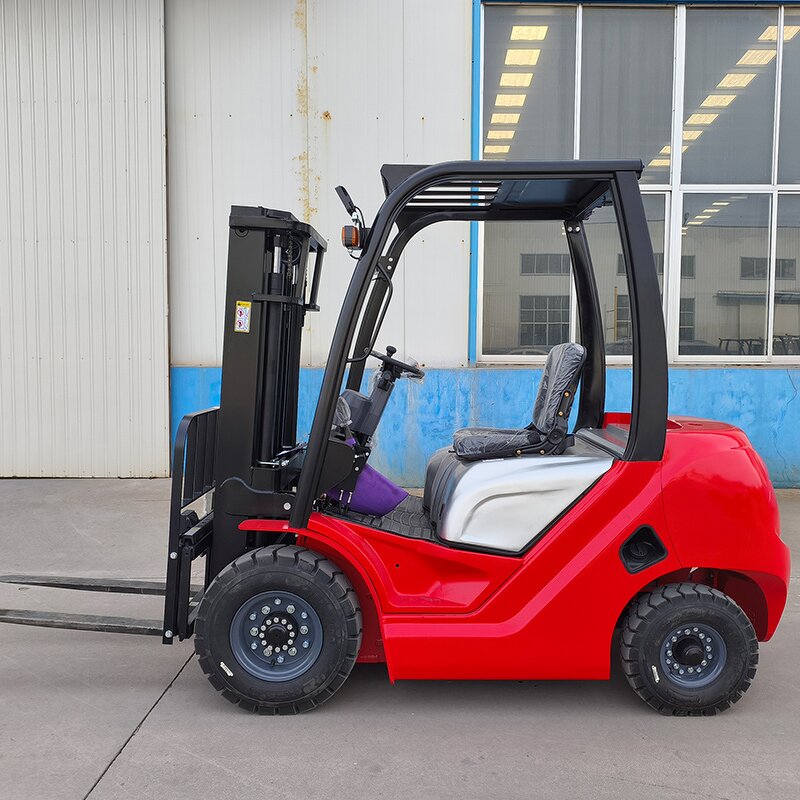 Diesel Forklift Factory - Four Wheels Manual Portable Diesel Forklift