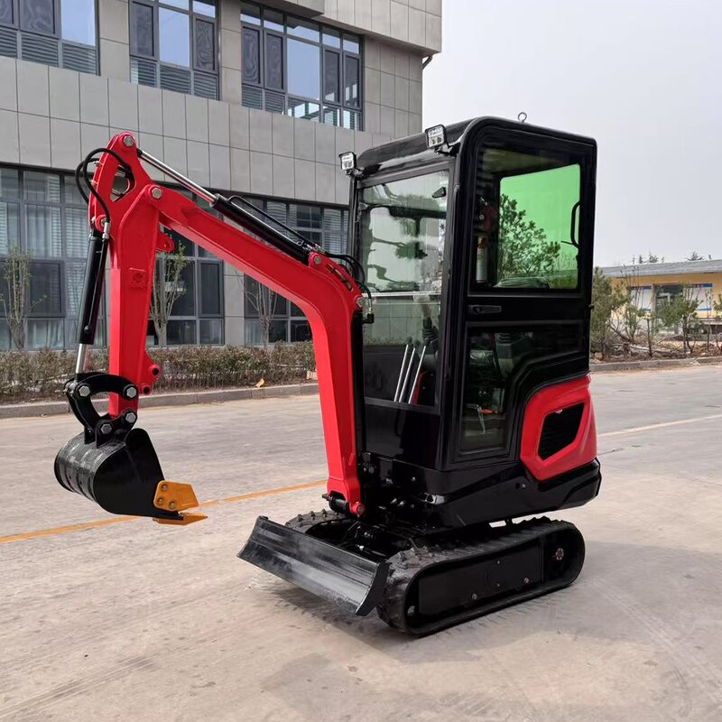 Mini Excavator Factory - 1.5-2 Ton Side Swing Crawler Digger