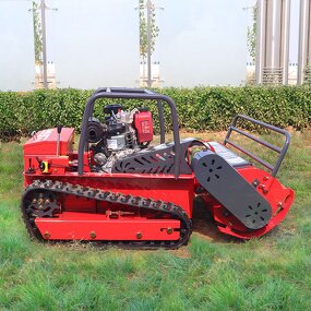 Remote Control Lawn Mower Manufacturer - 80-120cm Diesel Grass Cutter