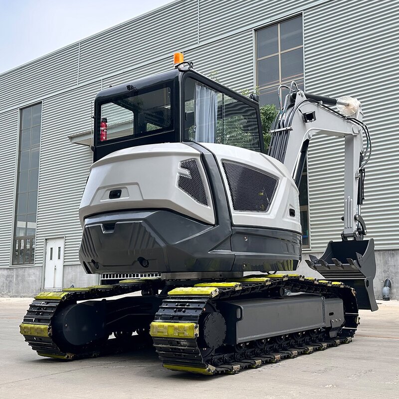 Mini Excavator Manufacturer - 6.5 Ton Kubota Engine Farm Digger