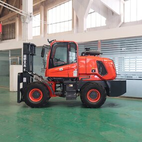 Rough Terrain Forklift Supplier - CE ISO 3.5-5 Ton 4x4 Forklift