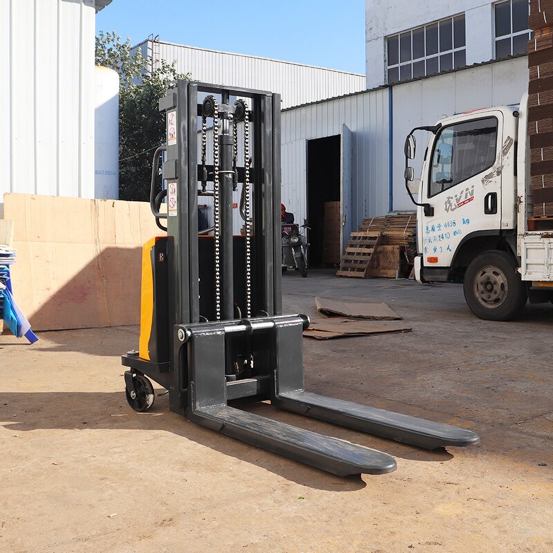 Electric Stacker Crane Supplier - 1-2 Ton Walking Support Leg Stacker