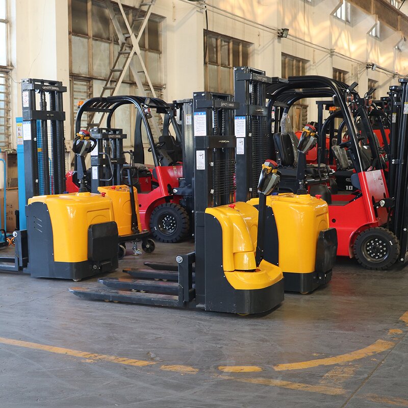 Semi Electric Stacker Supplier - 1.5-2 Ton Walking Battery Stacker