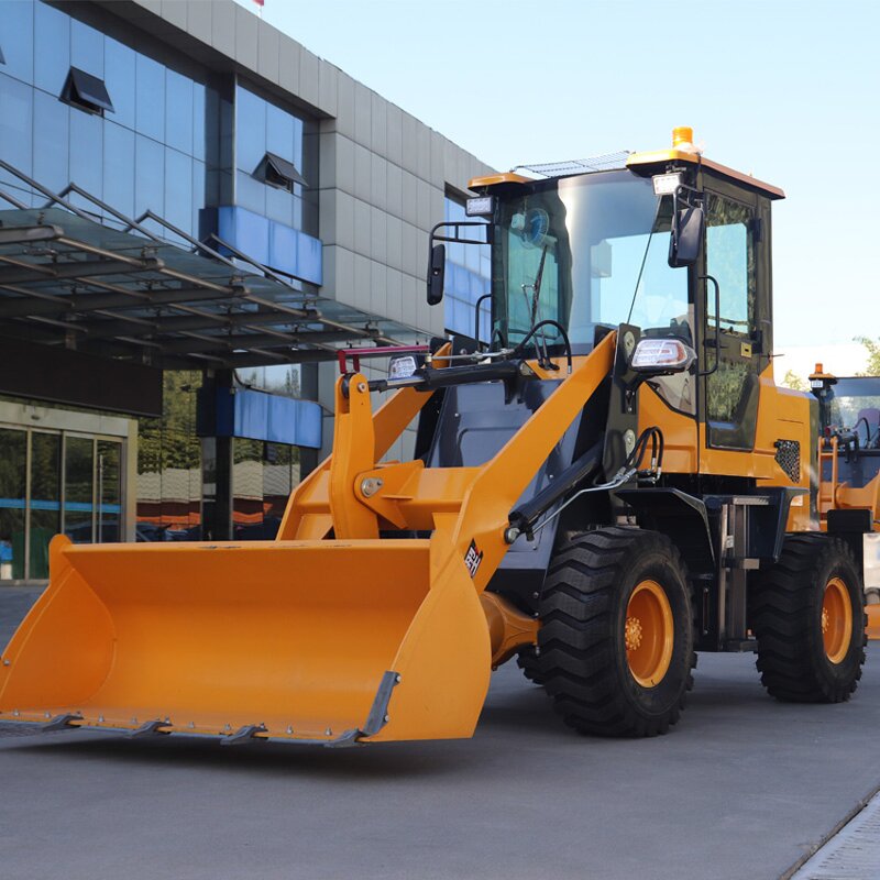 Small Loader Manufacturer - Euro 5 Engine Front Shovel Loader
