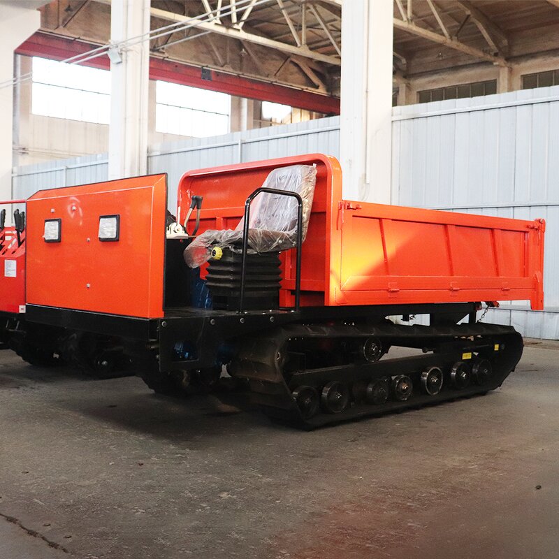 Crawler Dump Truck Factory - 3000kg Gasoline Engine Dumper