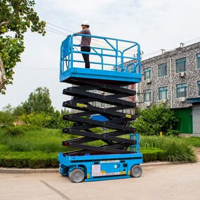 Electric Scissor Lift Supplier - 6-10M Aerial Work Mobile Platform