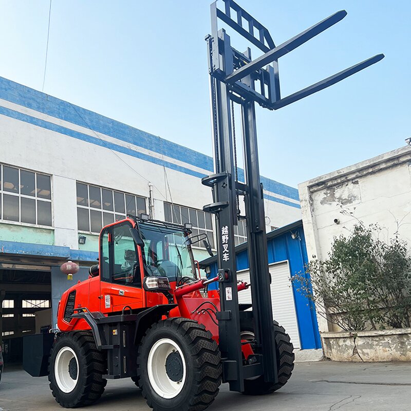 Rough Terrain Forklift Factory - 3-5 Ton 4x4 Rough Terrain Forklift