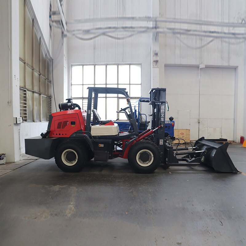 Rough Terrain Forklift Factory - 3.5 Ton Four-Wheel Drive Forklift