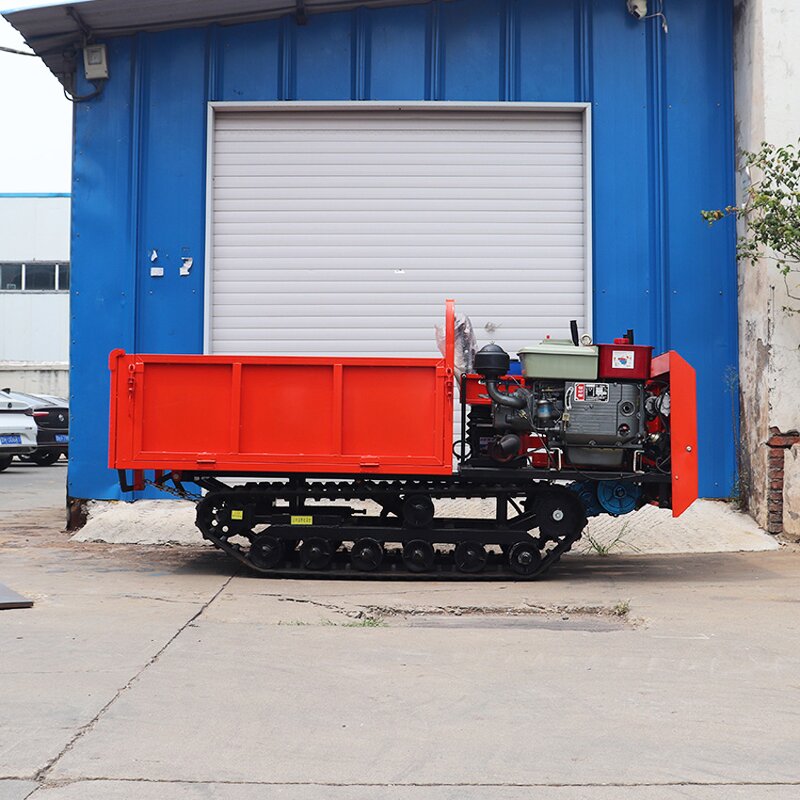 Crawler Dump Truck Supplier - Farm Hydraulic Crawler Dumper