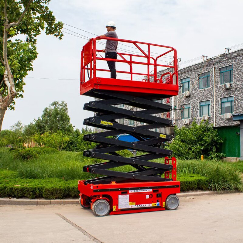 Self-Propelled Scissor Lift Supplier - 8-14M Electric Mobile Platform