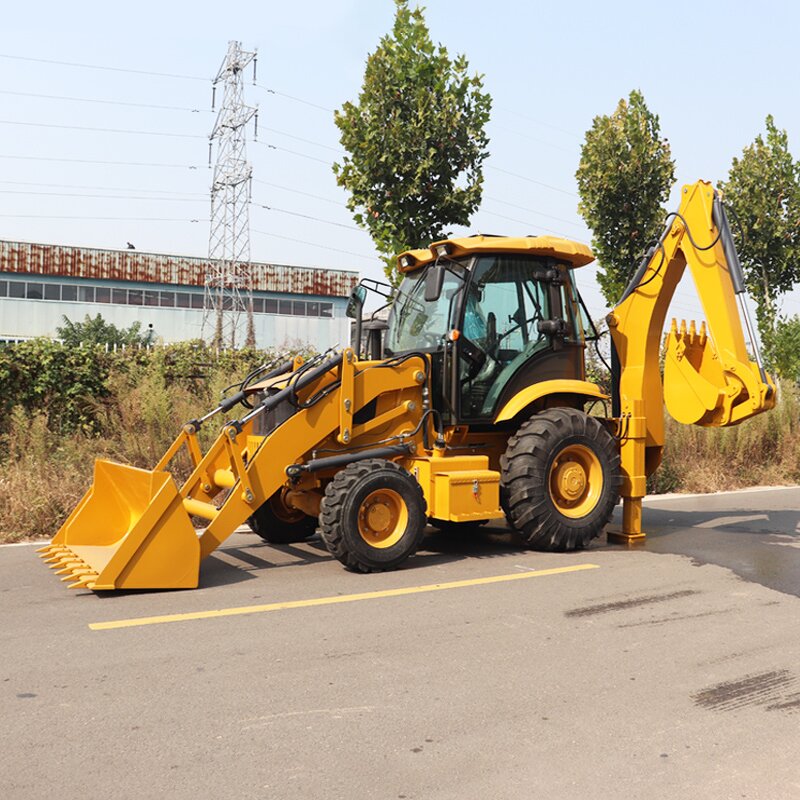 Backhoe Loader Factory - Mini Tractor Front End Loader Backhoe