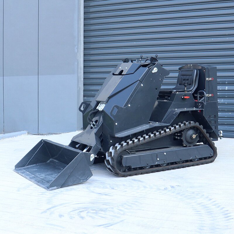 Mini Skid Steer Loader Supplier - Diesel Crawler 360-380kg Loader